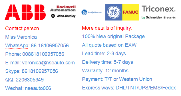 ABB 3BUS212310-001 new with one year warranty